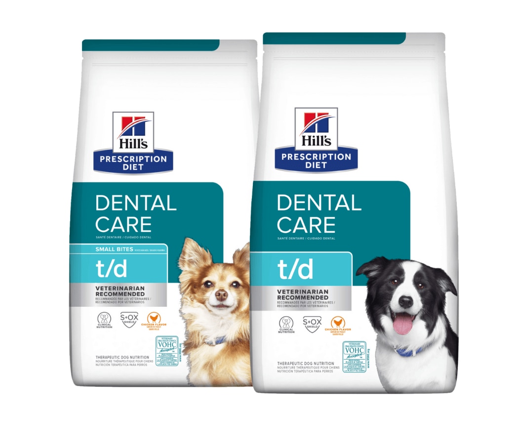 Dental care dog food