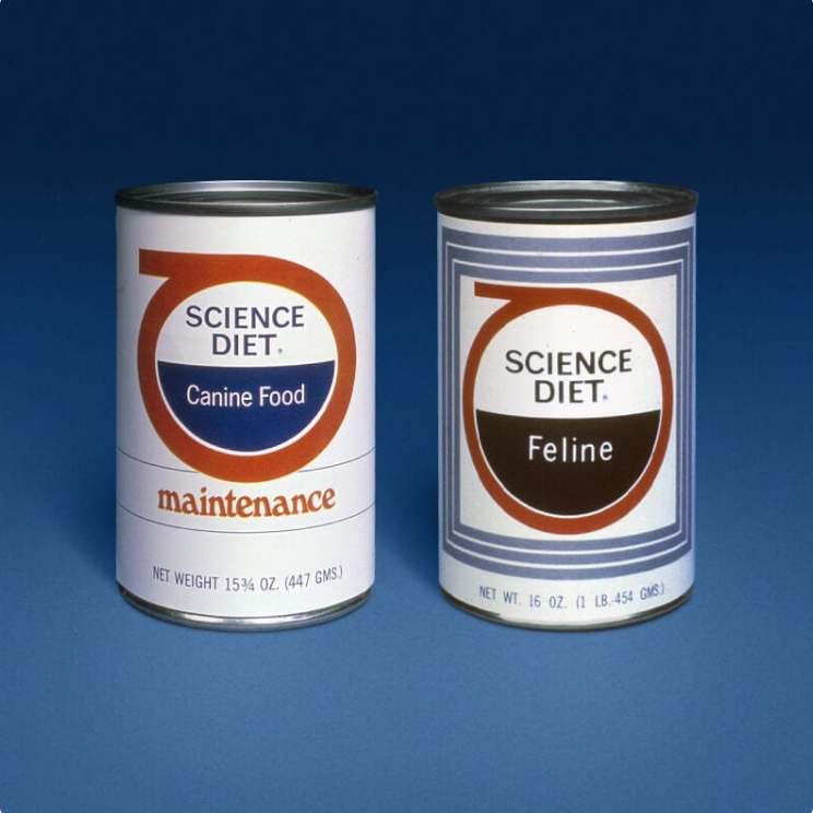 Two science diet cans